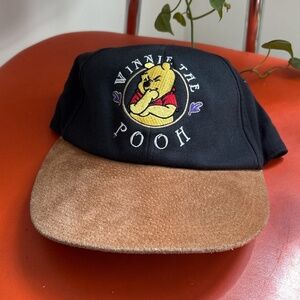 vintage WINNIE THE POOH Embroided hat baseball cap trucker hat official disney